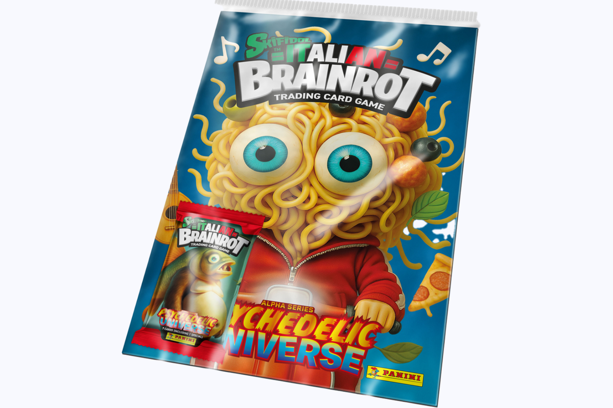 A product image of Skifidor Italian Brainrot card pack