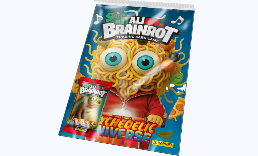 A product image of Skifidor Italian Brainrot card pack