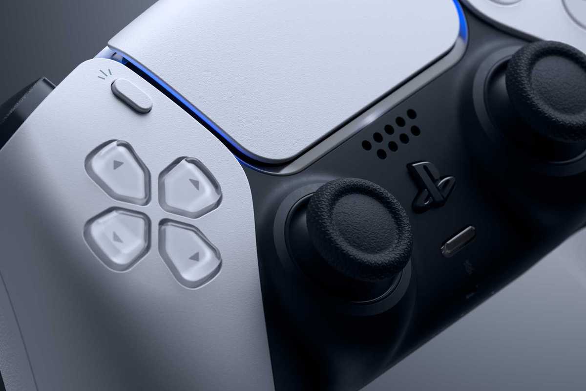 A product image of the PlayStation DualSense wireless controller