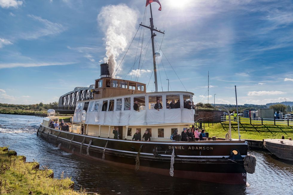 Sailor who rescued historic steamship Daniel Adamson awarded medal