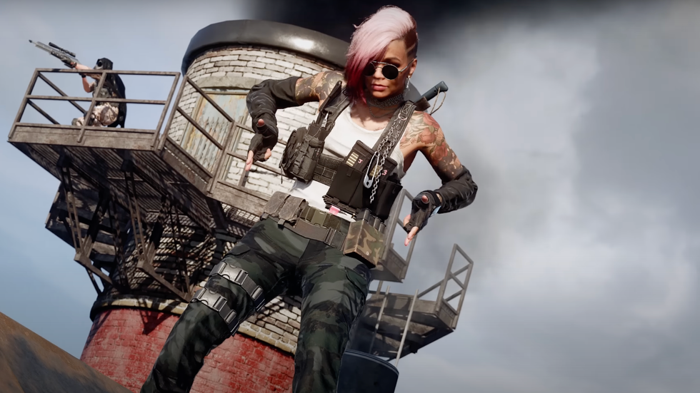 A screenshot from a Call of Duty Warzone Verdansk return trailer
