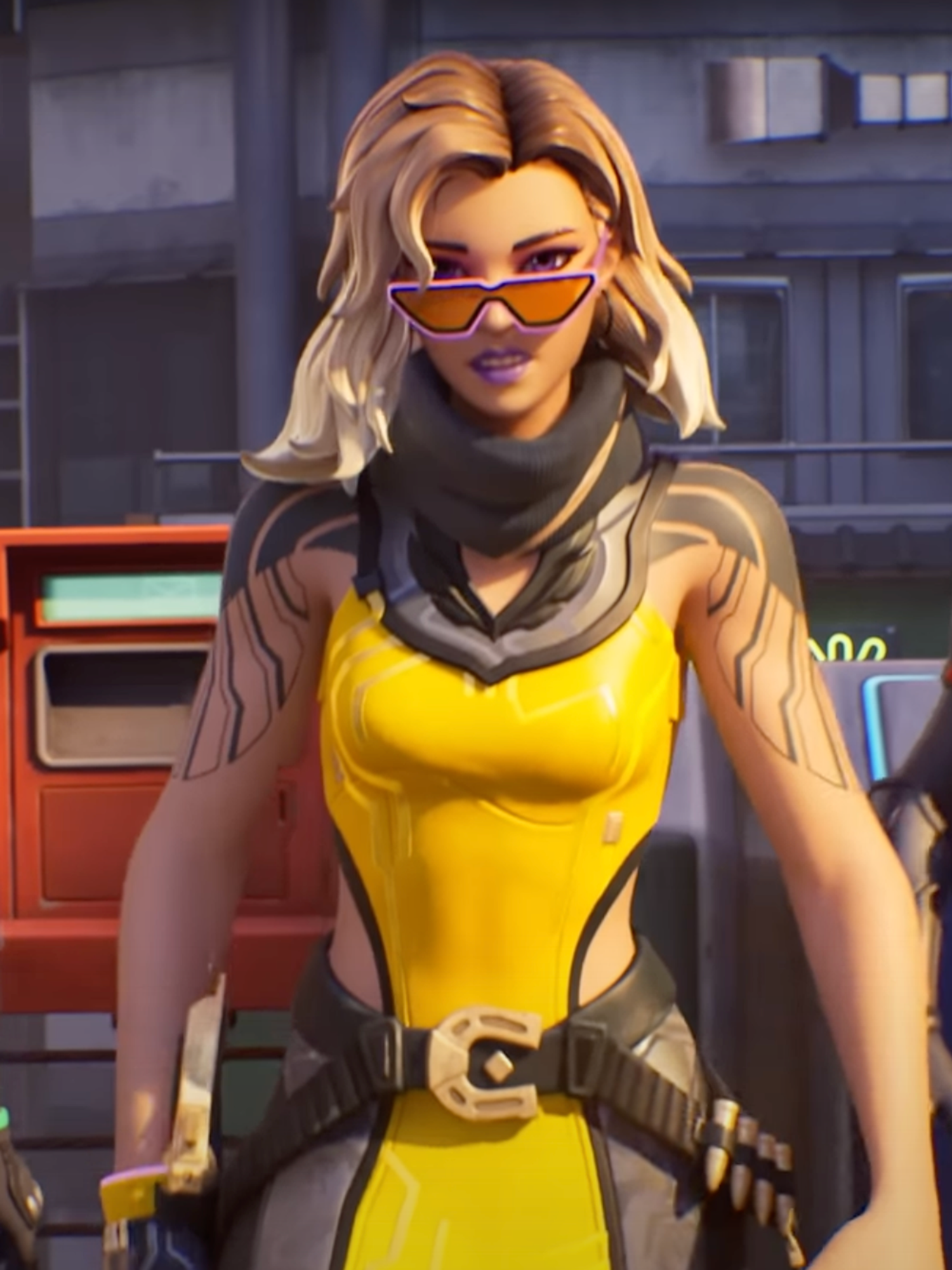 A screenshot from a Fortnite Ballistic trailer