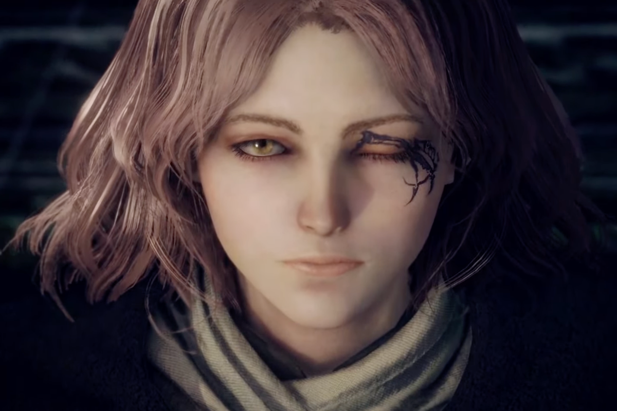A screenshot from a trailer for Elden Ring Tarnished Edition on Nintendo Switch 2