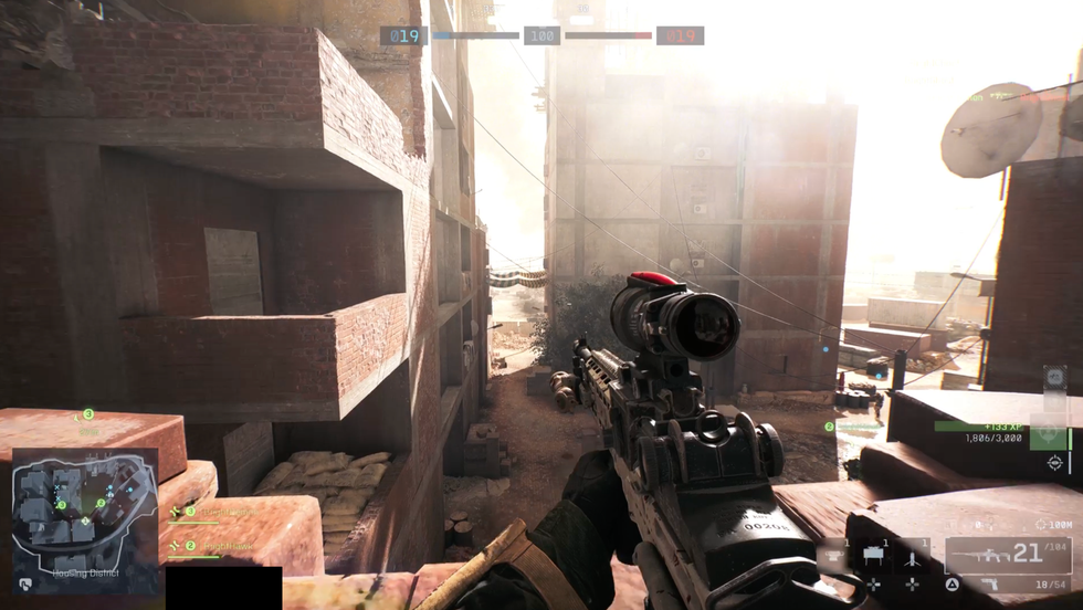 A screenshot from Battlefield 6 multiplayer