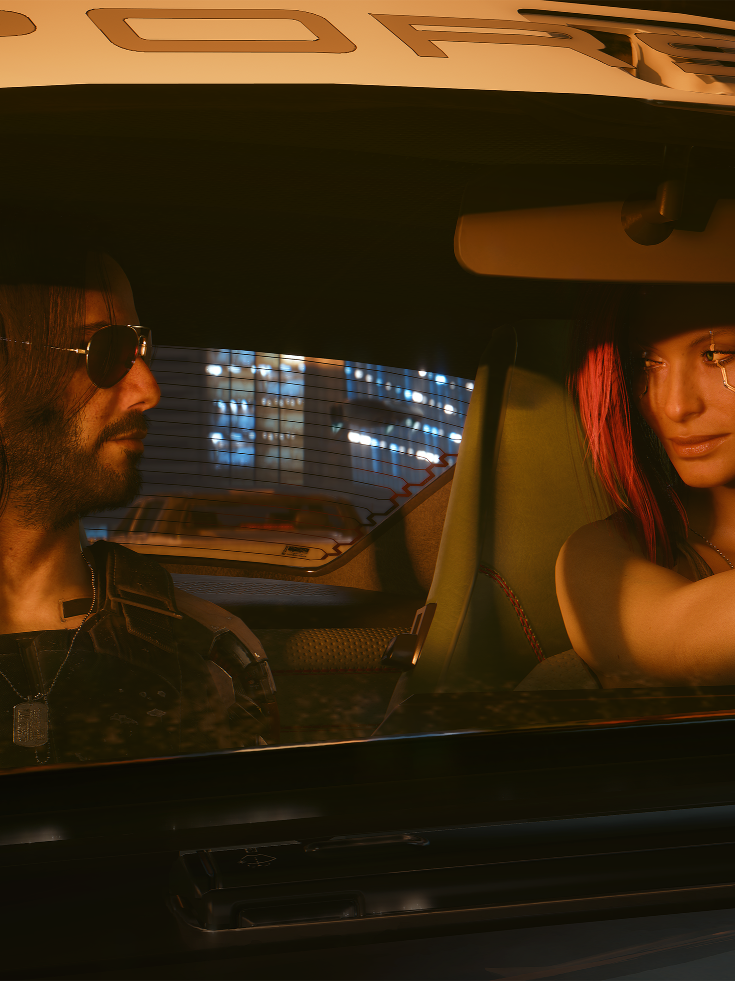 A screenshot from Cyberpunk 2077