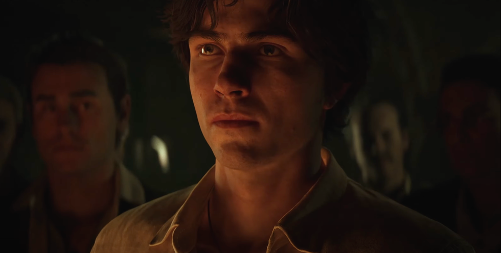 A screenshot from Mafia The Old Country initiation trailer