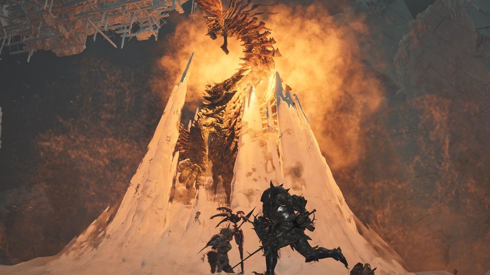 A screenshot from Monster Hunter Wilds