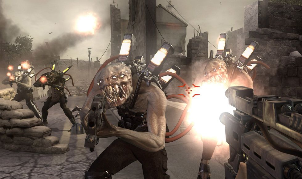 A screenshot from Resistance Fall of Man