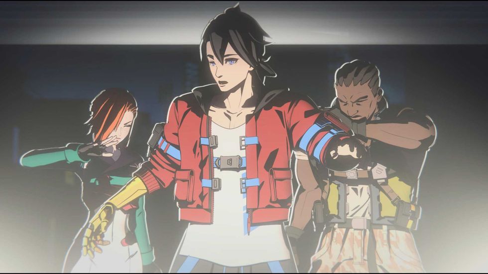 A screenshot from Screamer