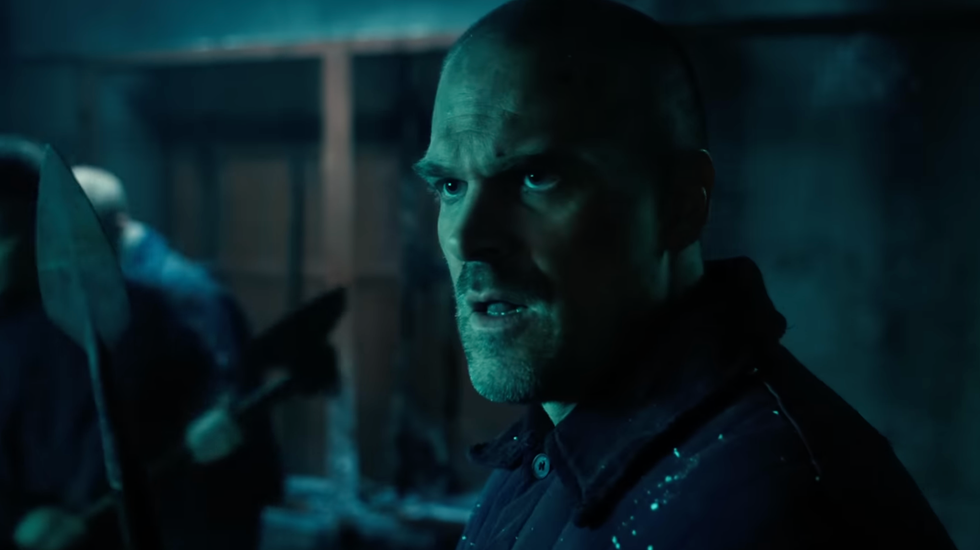 A screenshot from Stranger Things Season 4 trailer