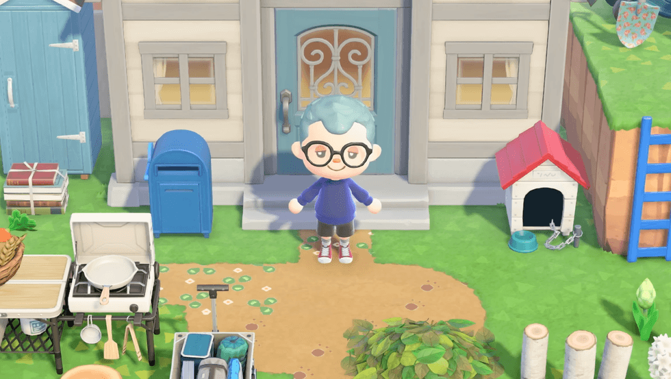 A screenshot from the Animal Crossing New Horizons Nintendo Switch 2 Edition trailer