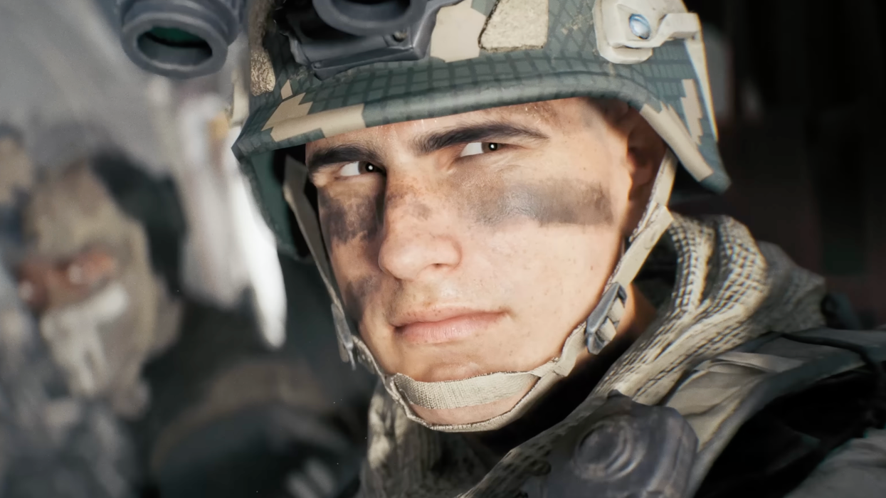 A screenshot from the Battlefield 6 REDSEC trailer
