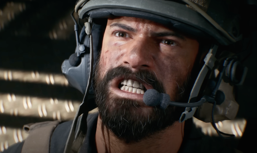 A screenshot from the Battlefield 6 reveal trailer