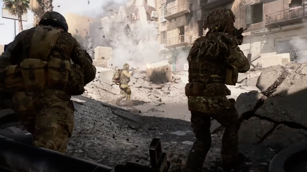 A screenshot from the Battlefield Labs announcement