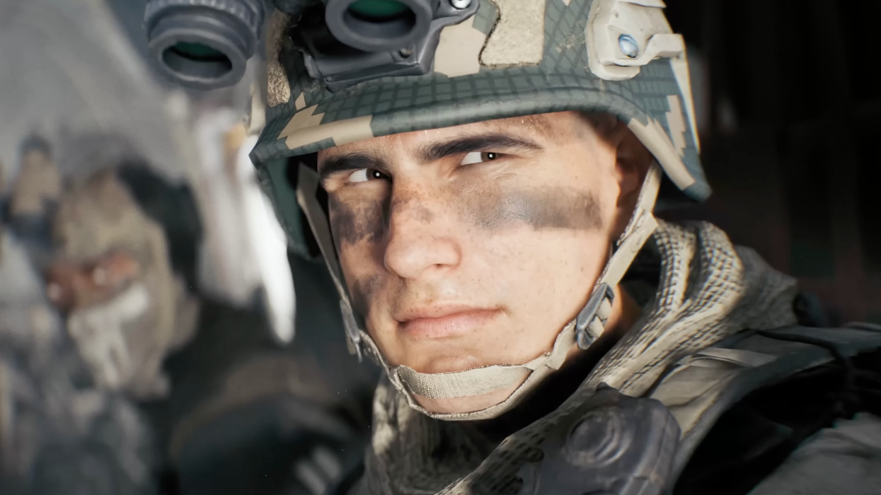 A screenshot from the Battlefield REDSEC gameplay trailer