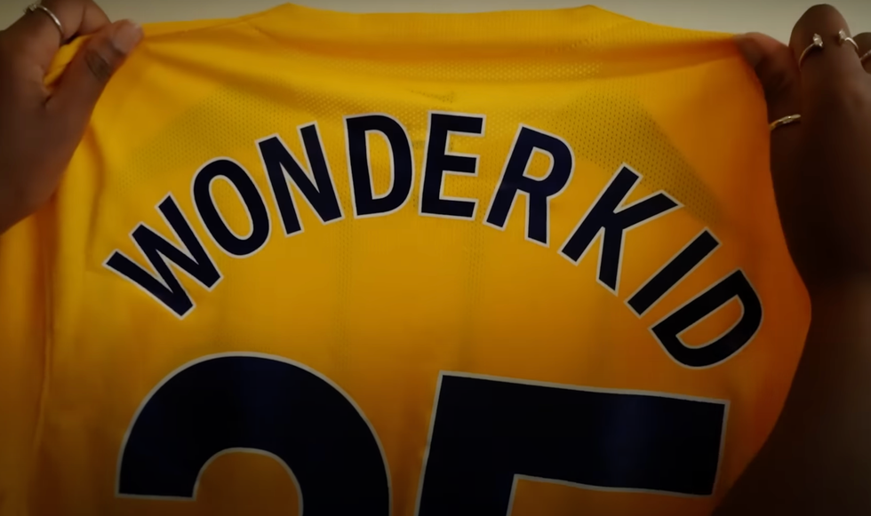 A screenshot from the Football Manager 25 reveal trailer