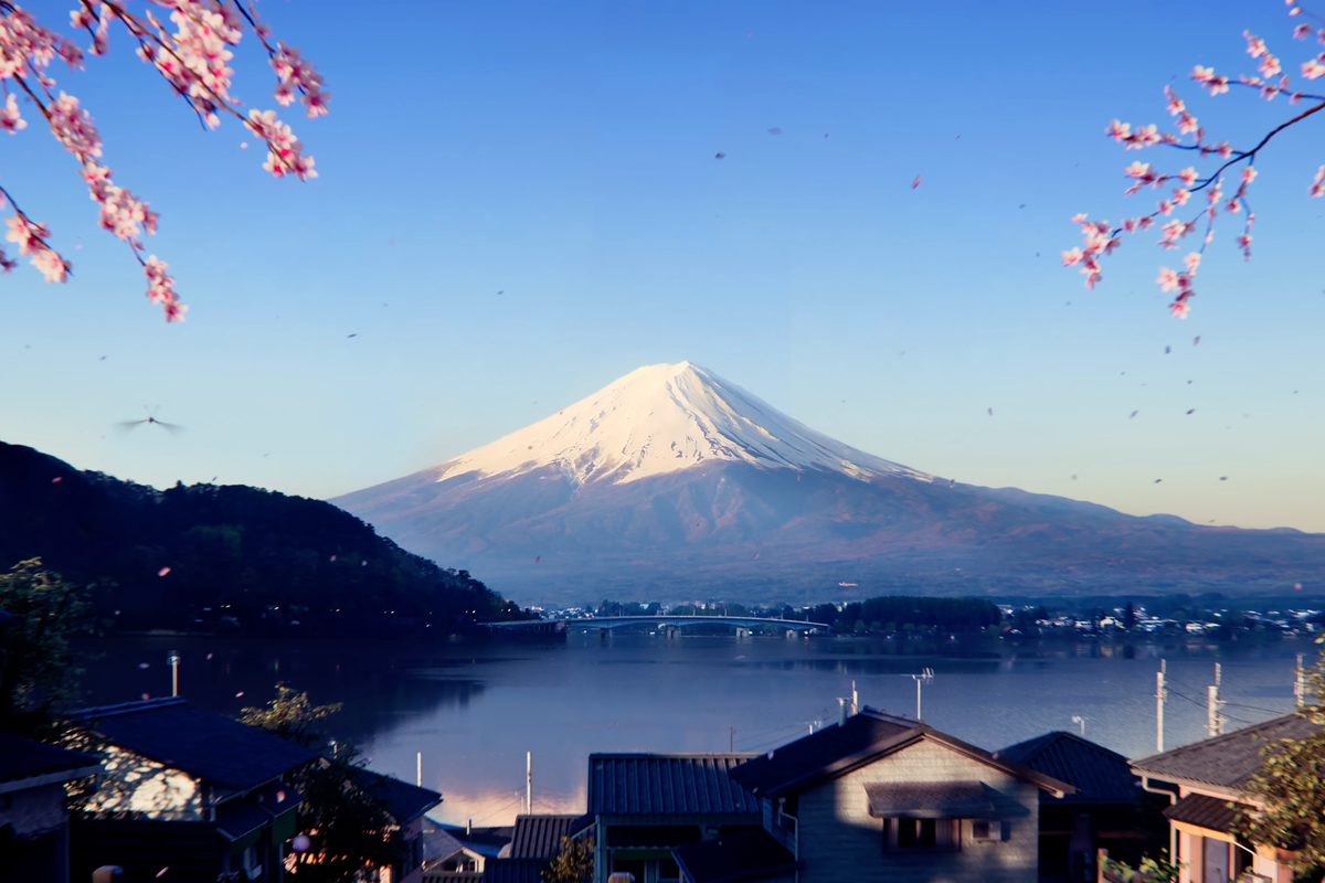 A screenshot from the Forza Horizon 6 reveal trailer