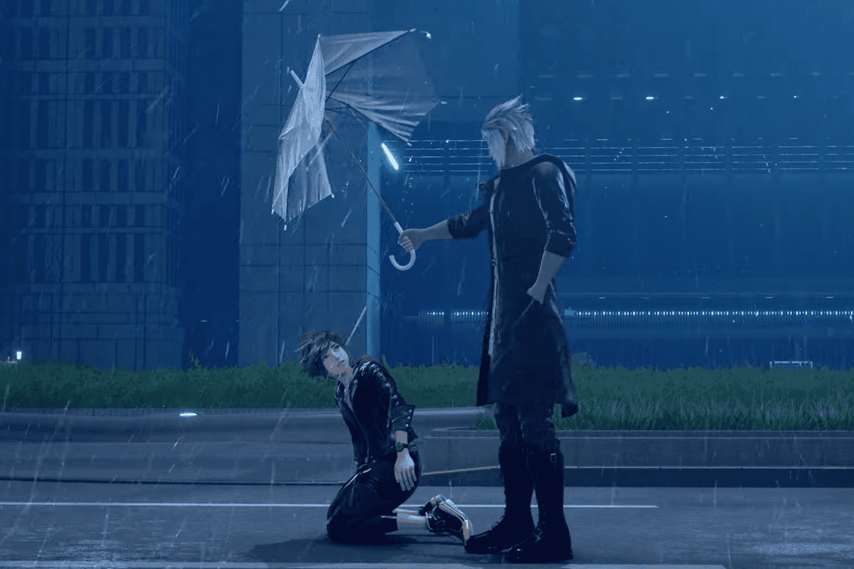 A screenshot from the Kingdom Hearts 4 teaser trailer