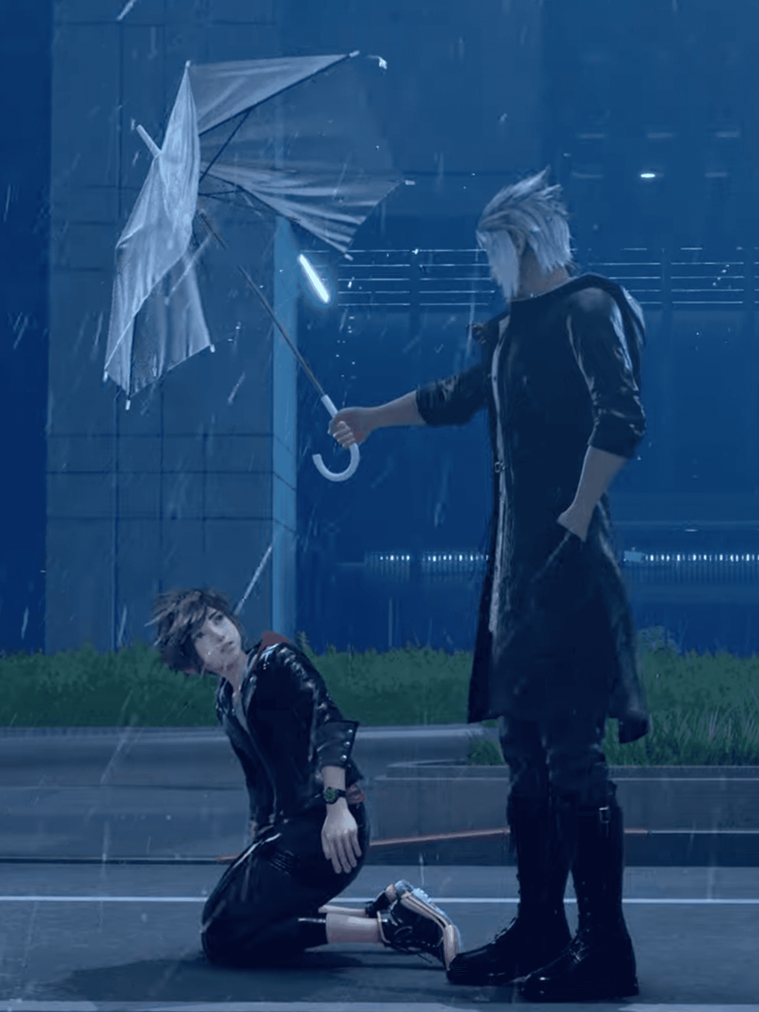 A screenshot from the Kingdom Hearts 4 teaser trailer