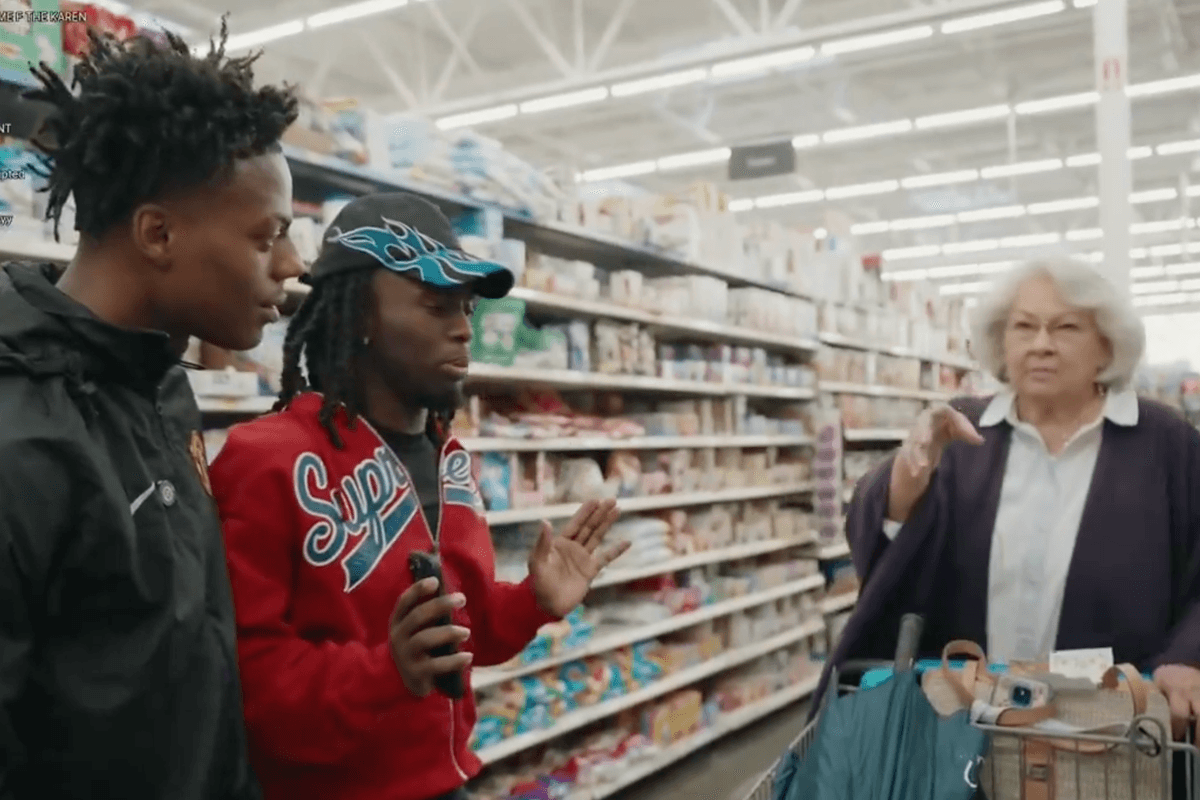 IShowSpeed and Kai Cenat blasted as 'idiots' by elderly woman on stream