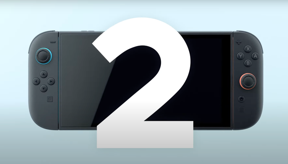 A screenshot from the Nintendo Switch 2 reveal trailer