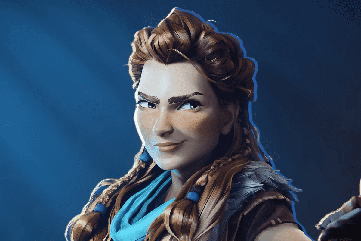 A screenshot from the reveal trailer of Horizon Hunters Gathering