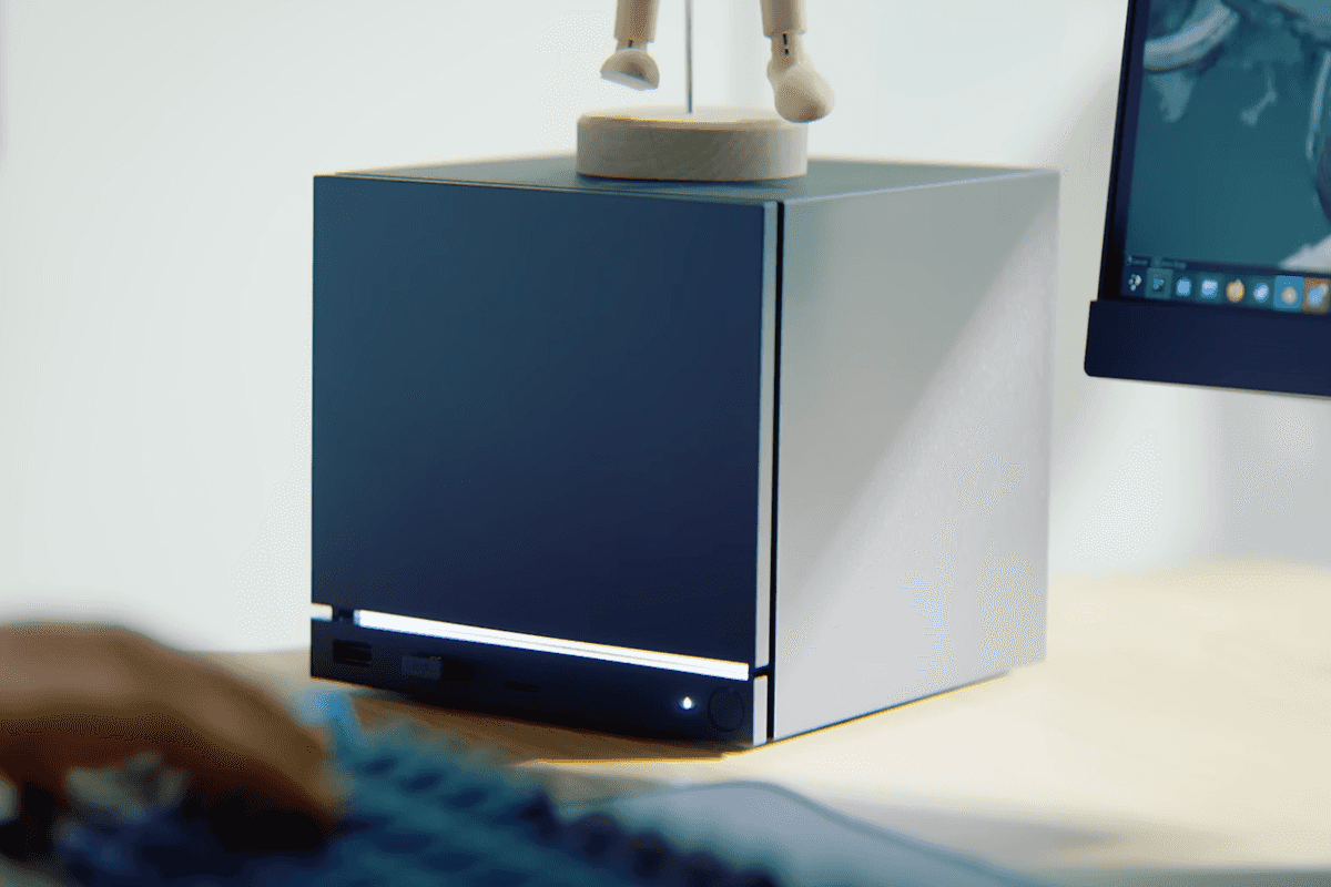 A screenshot from the Steam Machine reveal trailer