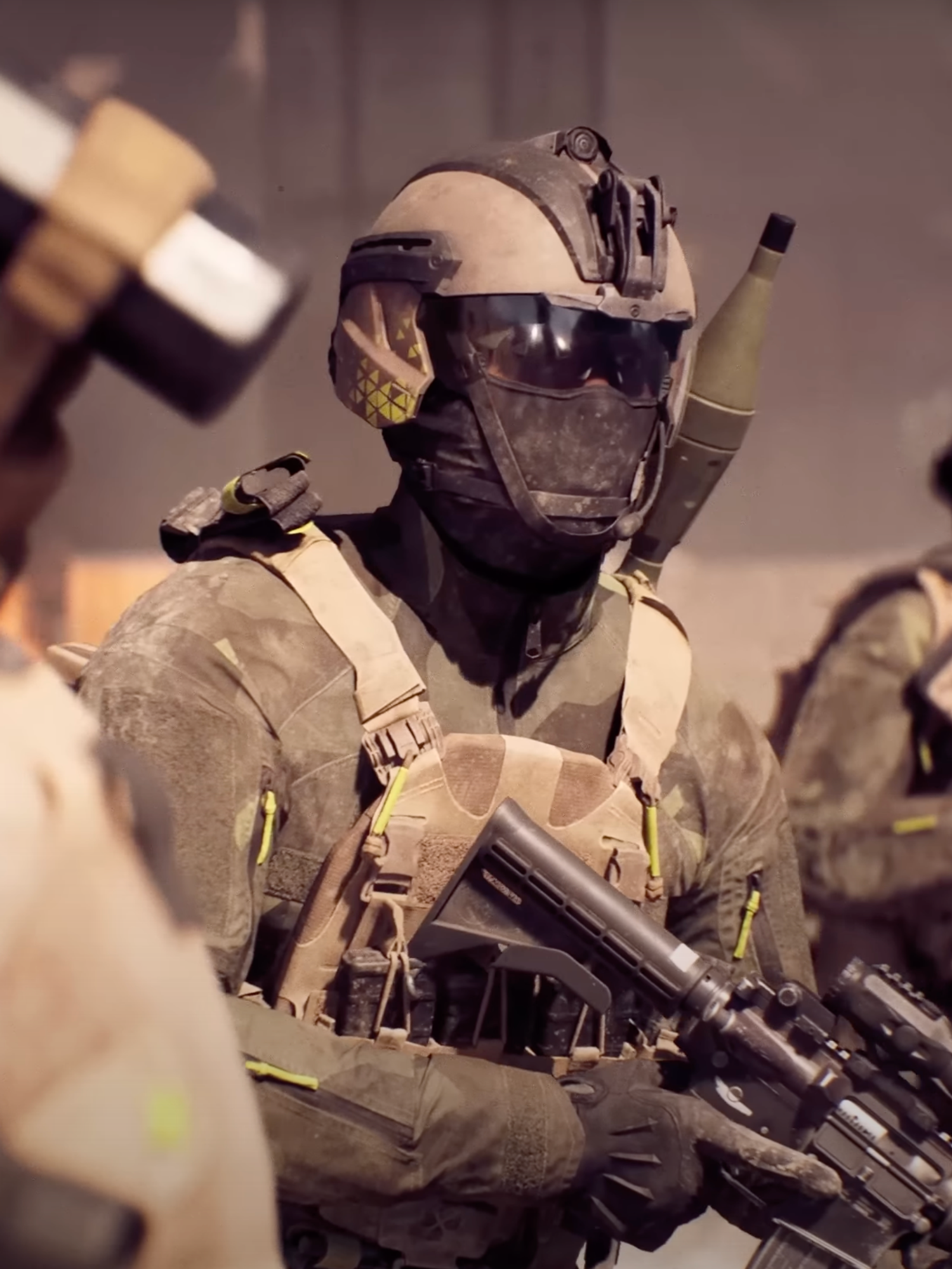 A screenshot from The World of Battlefield 6 trailer