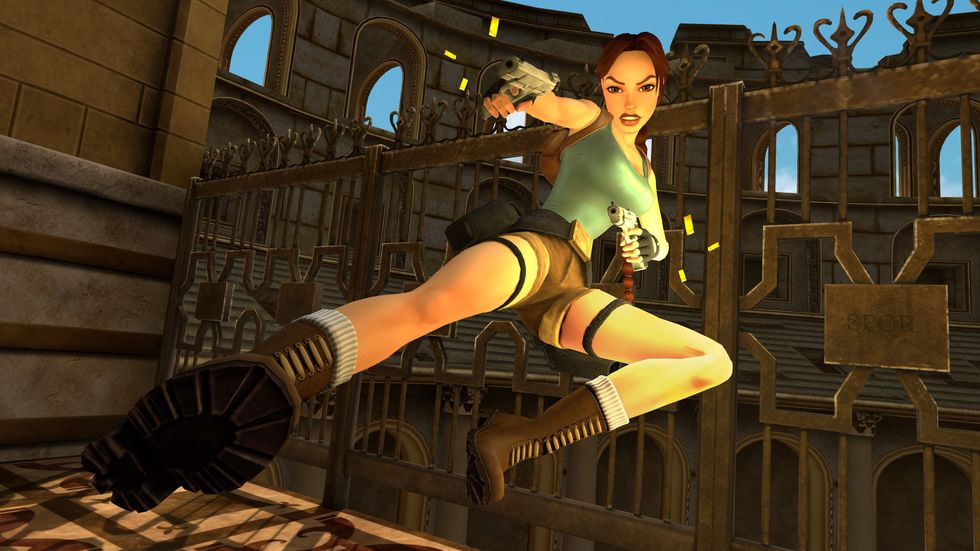 A screenshot from Tomb Raider IV-VI Remastered
