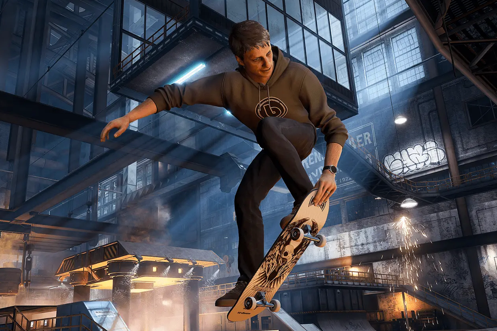 A screenshot from Tony Hawk's Pro Skater 3+4