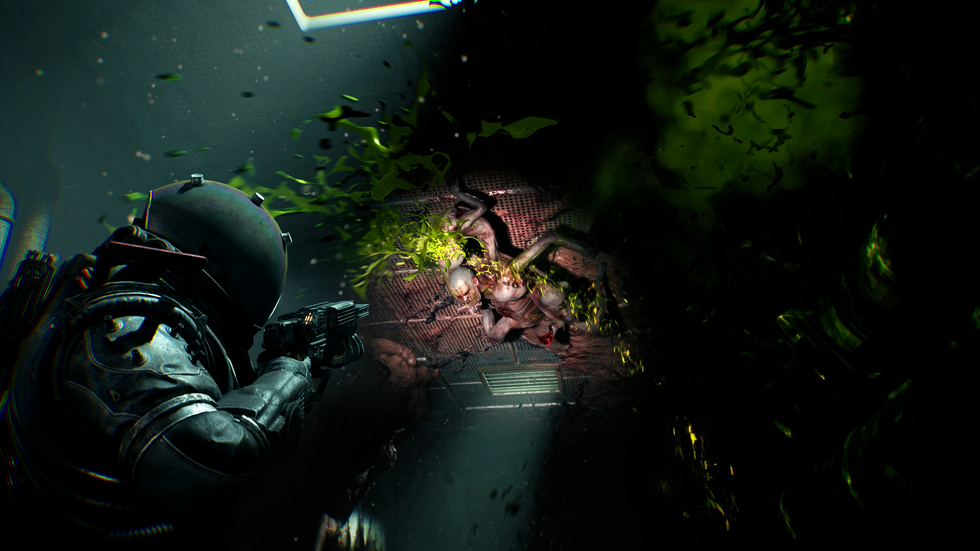A screenshot of a gruesome monster in Cronos: The New Dawn