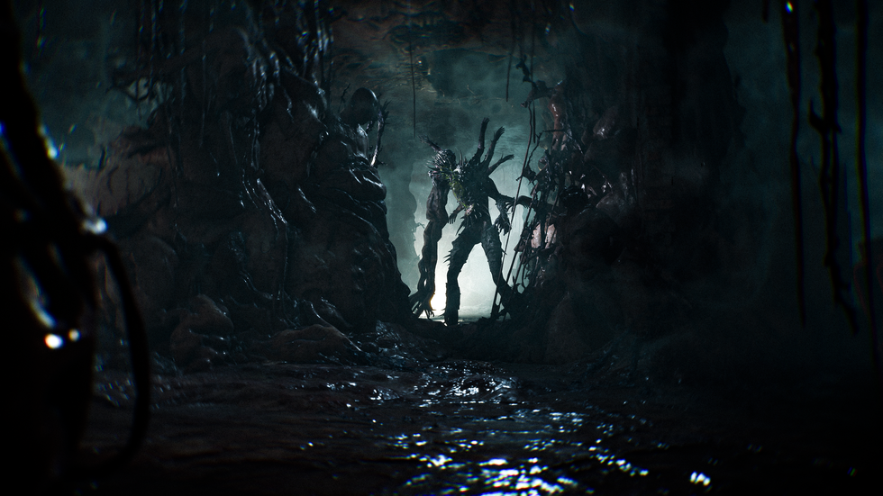 A screenshot of a merged enemy in Cronos: The New Dawn