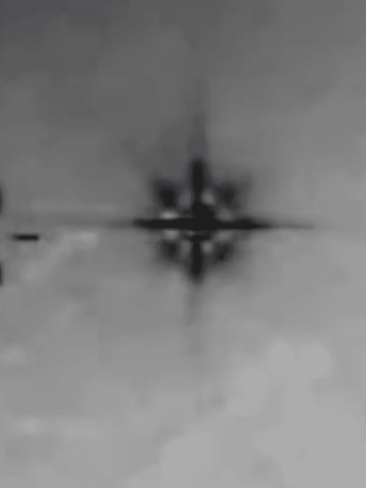 A screenshot of a 'UFO' from a video released by the US Government