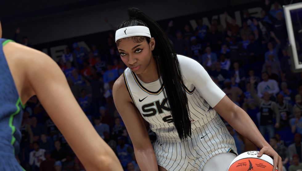 A screenshot of Angel Reese in NBA 2K26