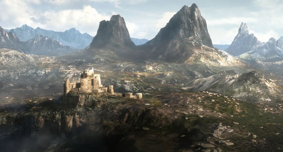 A screenshot of artwork from The Elder Scrolls VI