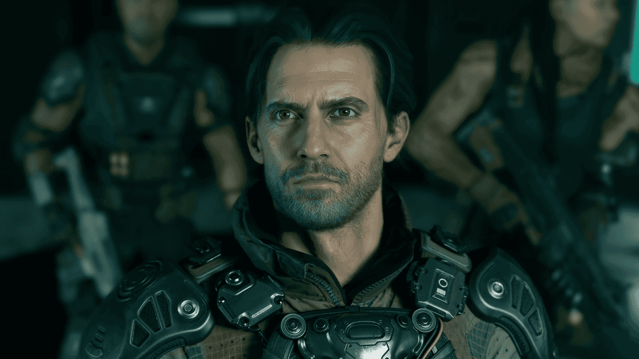 A screenshot of David Mason in Call of Duty Black Ops 7