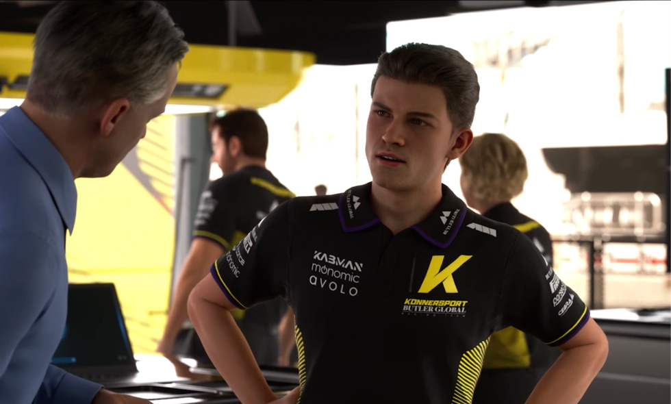 A screenshot of Devon Butler and dad Davidoff in Braking Point 3