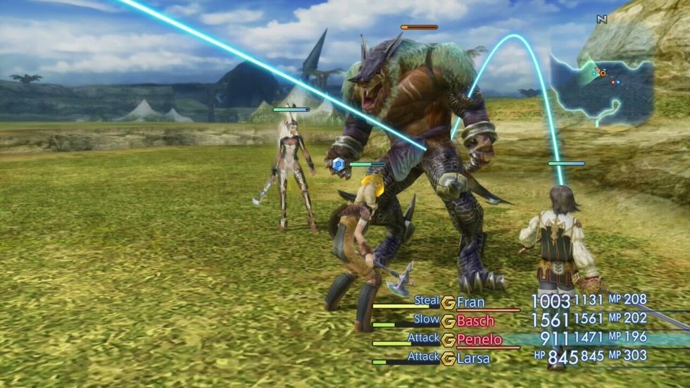 A screenshot of Final Fantasy XII The Zodiac Age on Switch 2