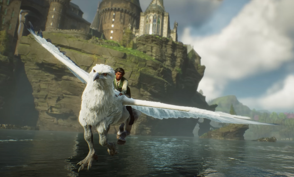A screenshot of Hogwarts Legacy from the summer update trailer