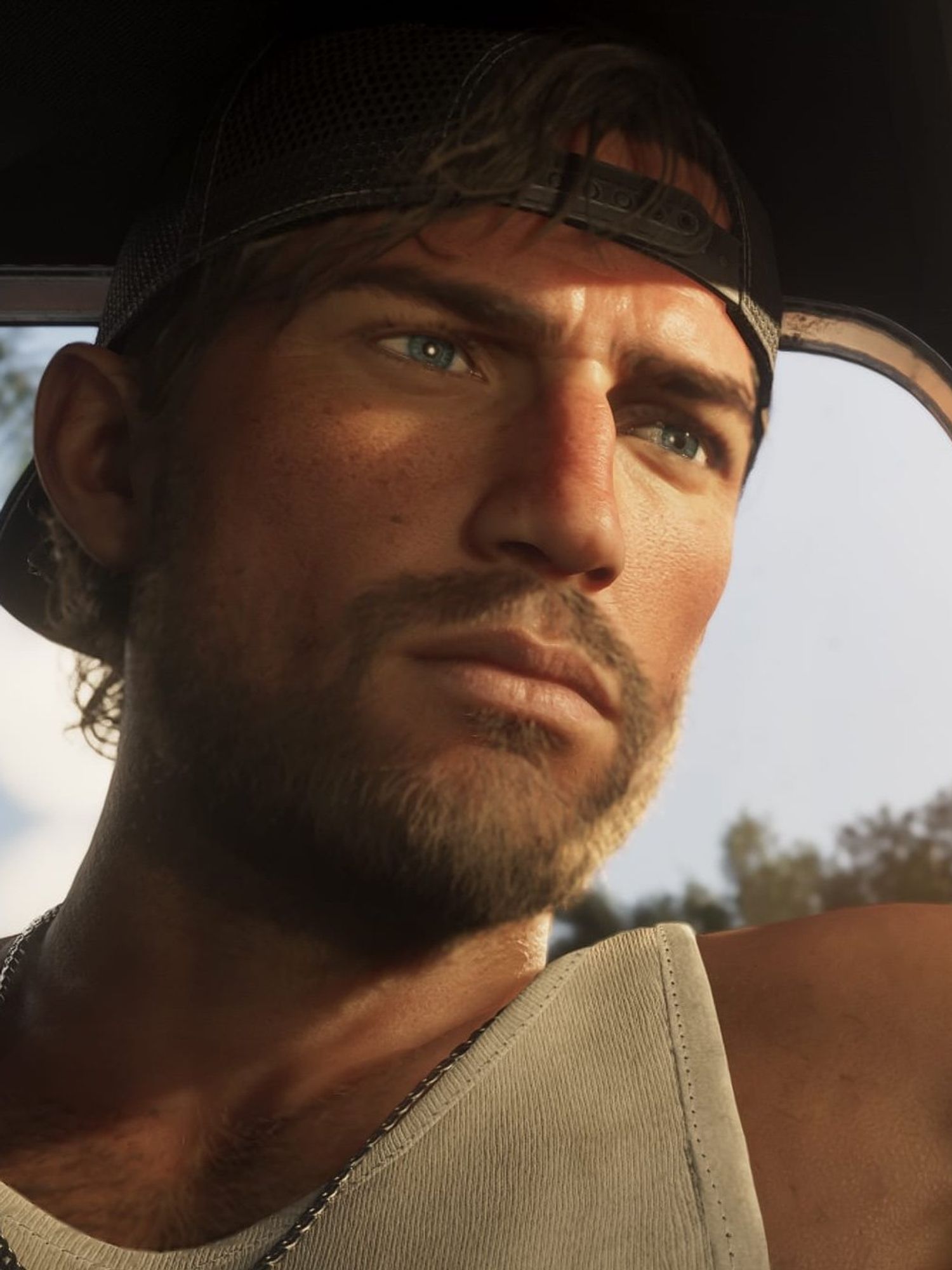 A screenshot of Jason Duval in GTA 6