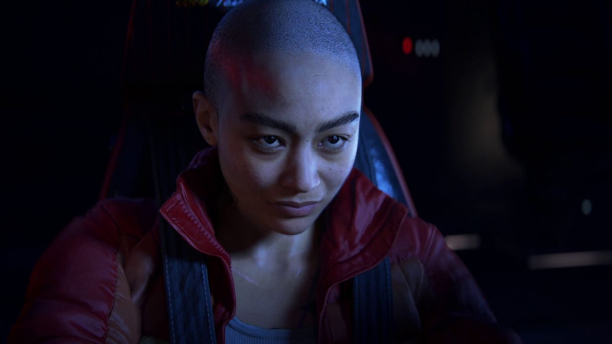 A screenshot of Jordan A. Mun from the first trailer for Intergalactic The Heretic Prophet