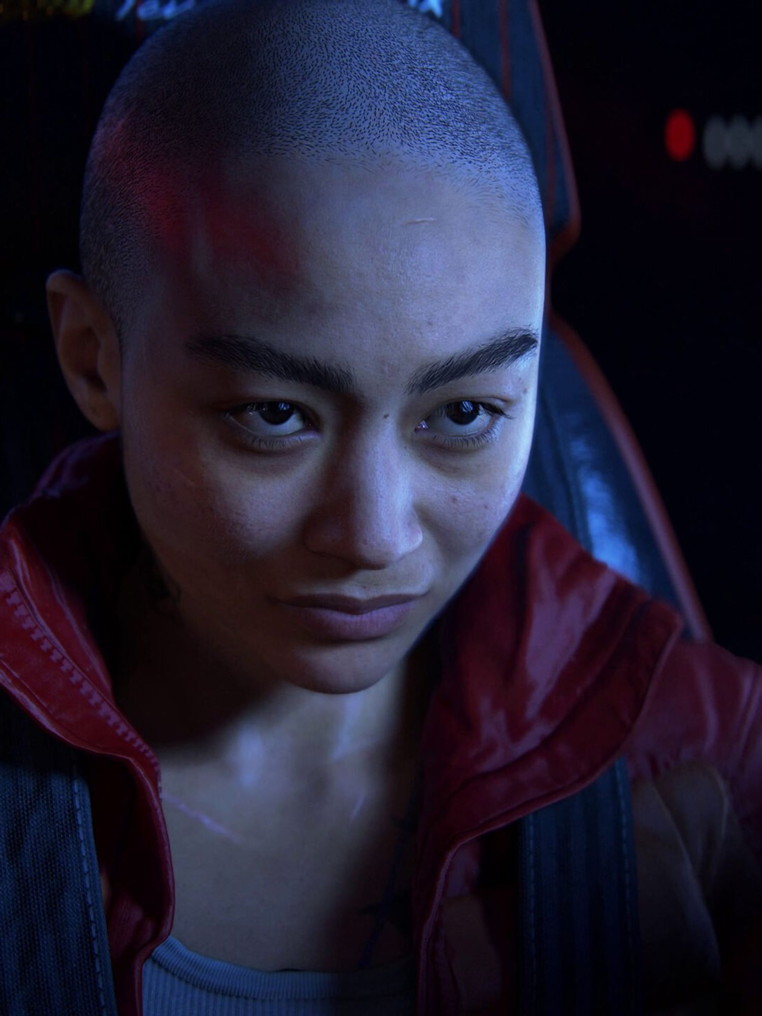 A screenshot of Jordan A. Mun from the first trailer for Intergalactic The Heretic Prophet