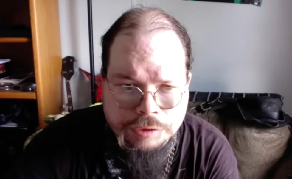 A screenshot of KingCobraJFS from his YouTube channel