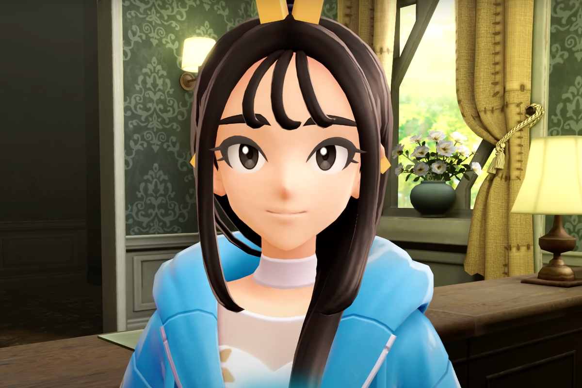 A screenshot of Lida from the Pokemon Legends Z-A trailer