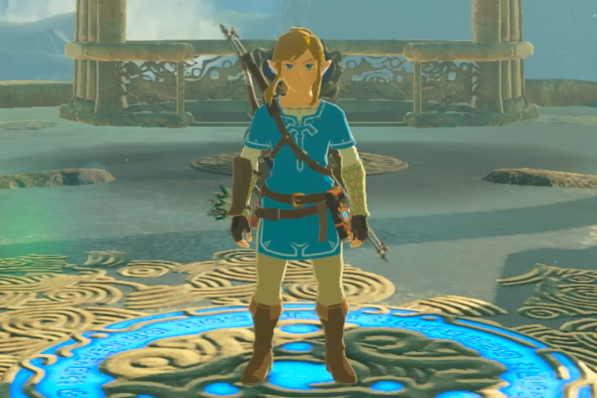A screenshot of Link from The Legend of Zelda Switch 2 Editions trailer