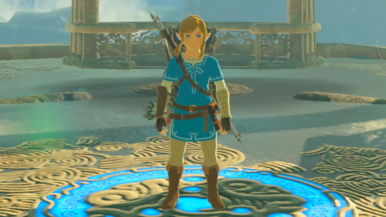 A screenshot of Link from The Legend of Zelda Switch 2 Editions trailer