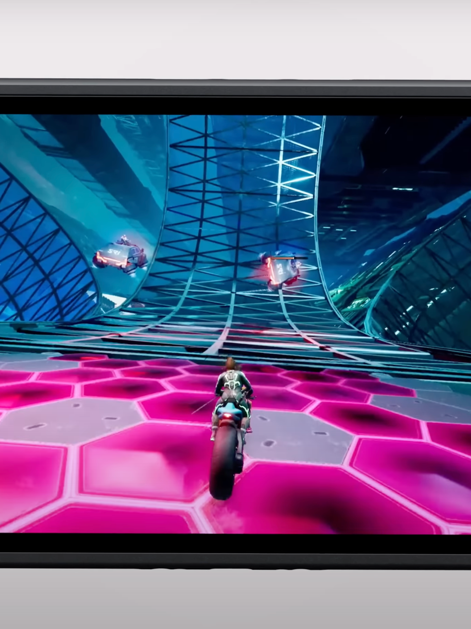 A screenshot of Split Fiction running on Nintendo Switch 2