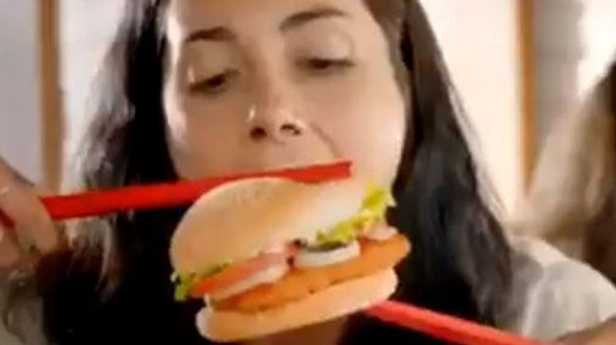 A screenshot of the Burger King New Zealand ad