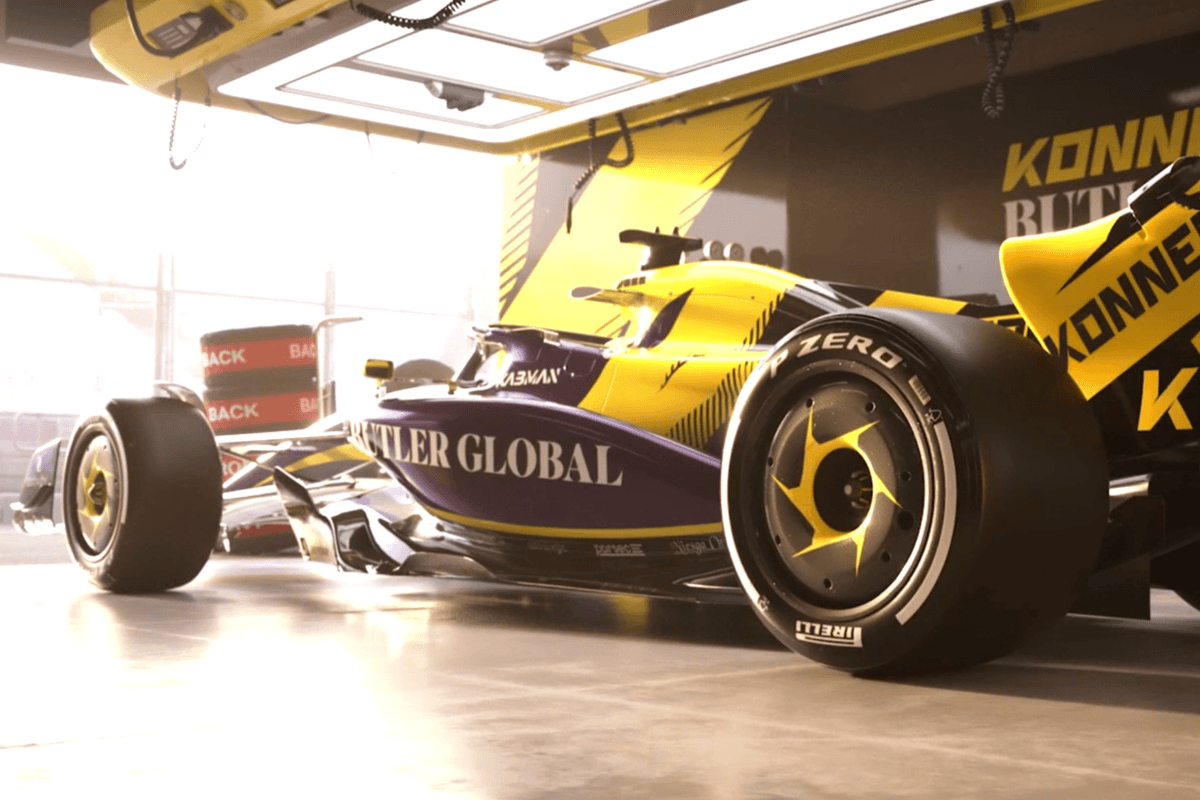 A screenshot of the Konnersport car in EA Sports F1 25