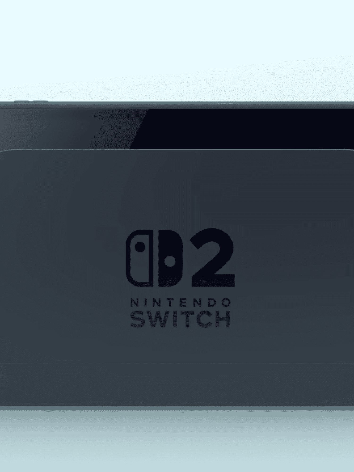 A screenshot of the Nintendo Switch 2 console from the reveal trailer